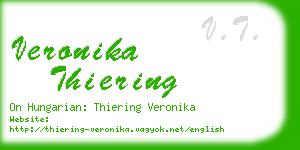 veronika thiering business card